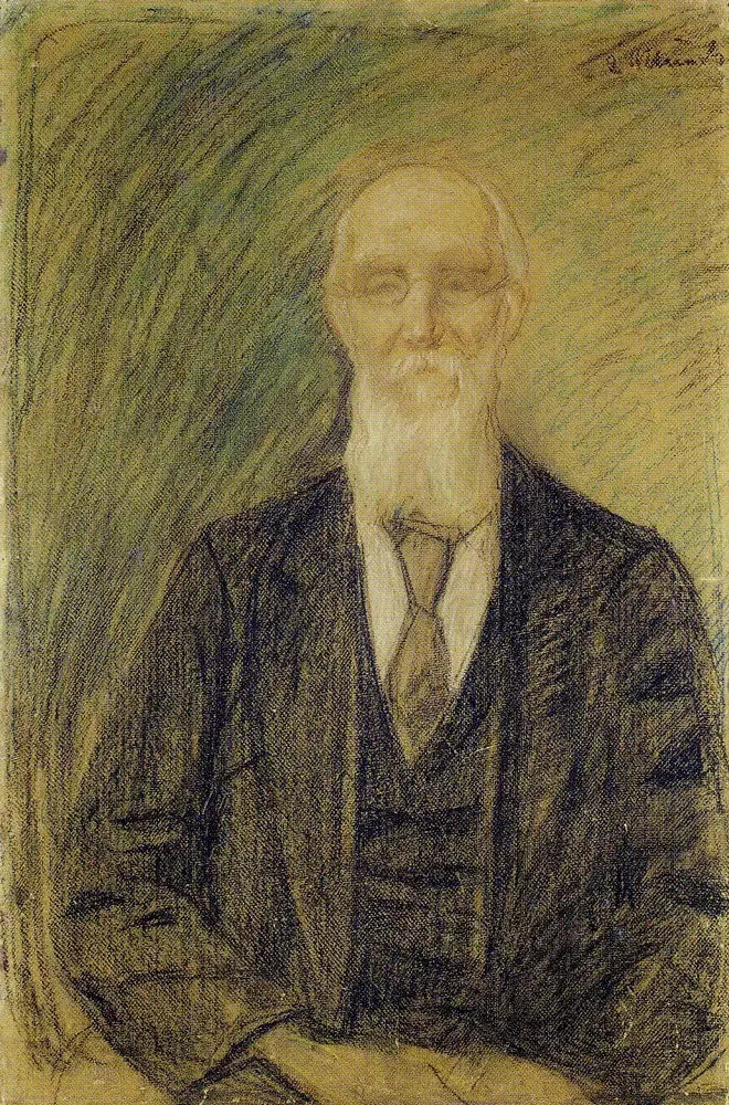 Mandligt portræt. Hr. von R. - Edvard Munch