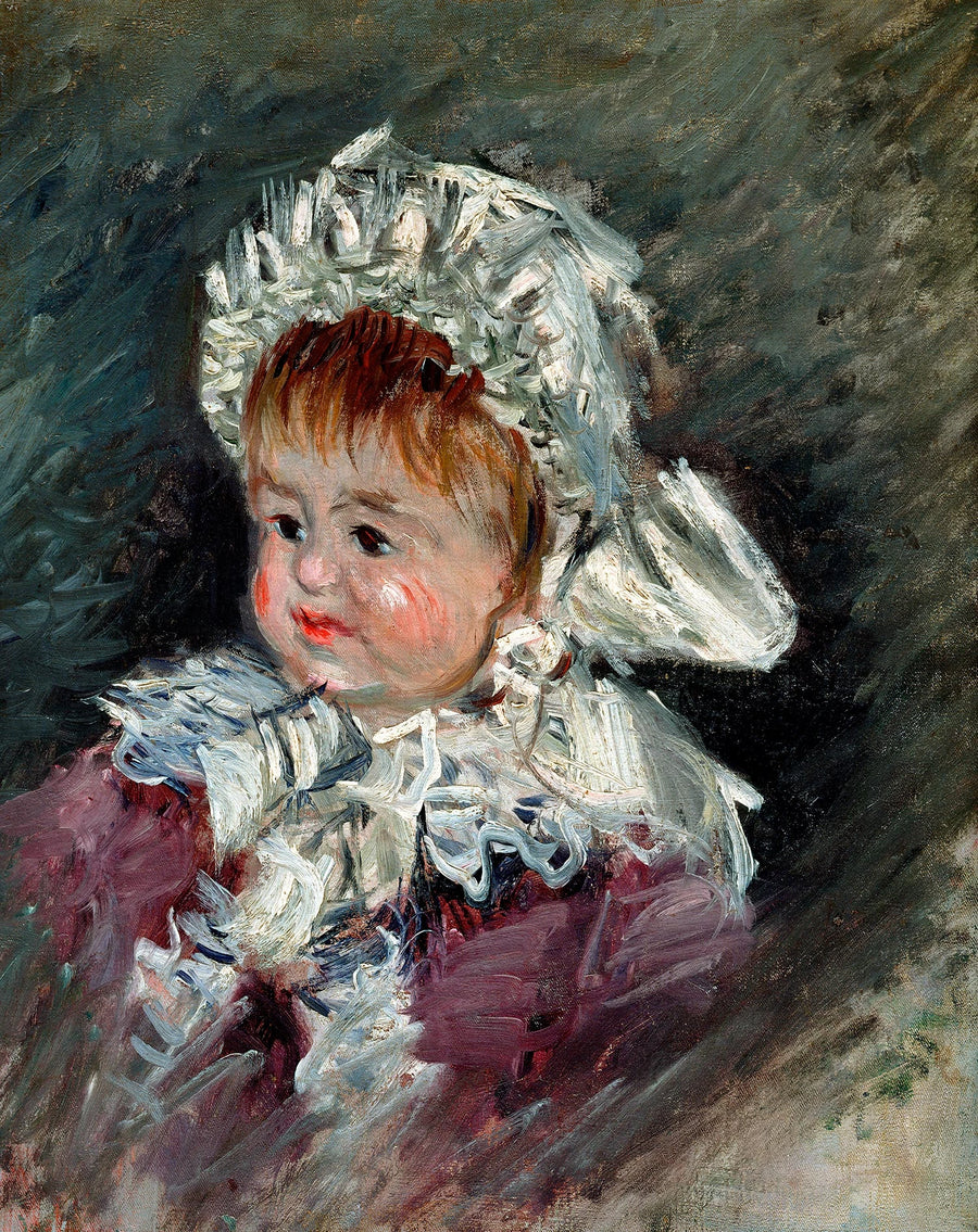 Portræt af Michel Monet baby W504 - Claude Monet