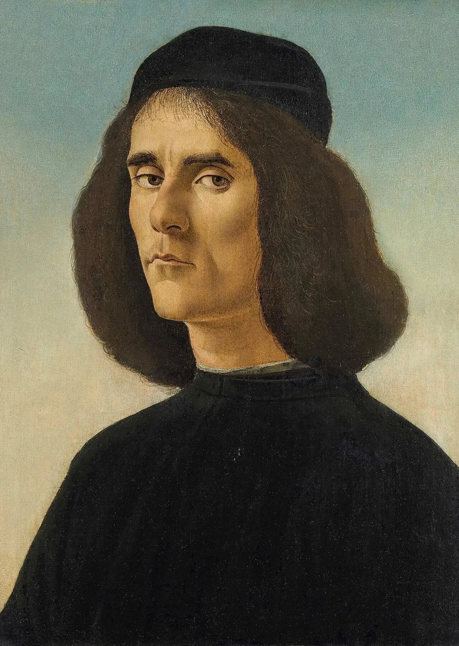 Michel Marulle-portræt - Sandro Botticelli