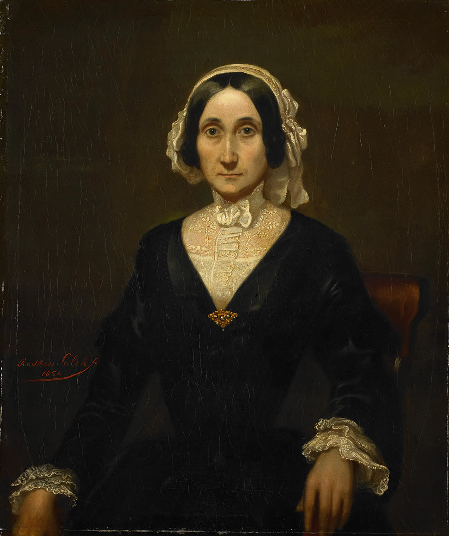 Portrait de Mme W.J.S. van Alphen, baronne de Reede van Oudtshoorn - Raden Saleh