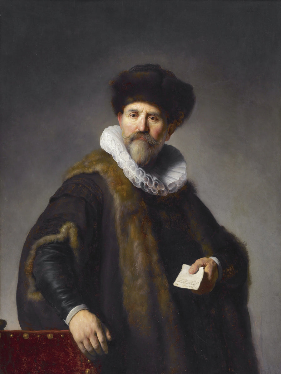 Portræt af Nicolaes Ruts - Rembrandt