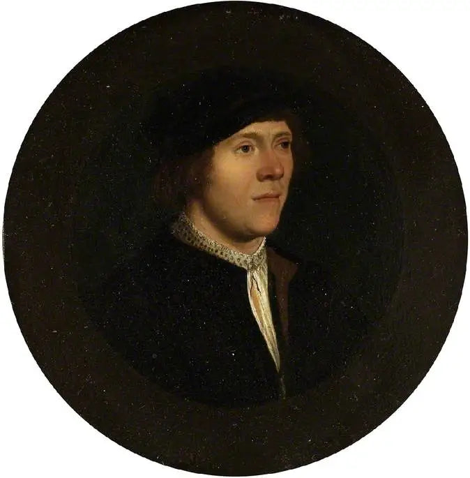 Portræt af en ukendt mand i tjeneste hos Henrik VIII - Hans Holbein den Yngre