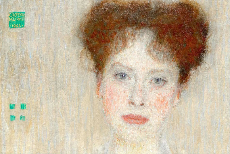 🎨 Portræt af Gertrud Loew (detalje) – Gustav Klimt (omkring 1902)
