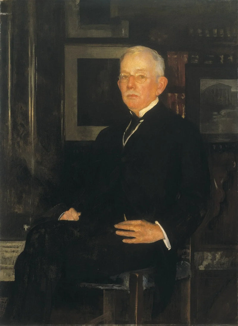 Portræt af John Joseph Albright - Edmund Charles Tarbell