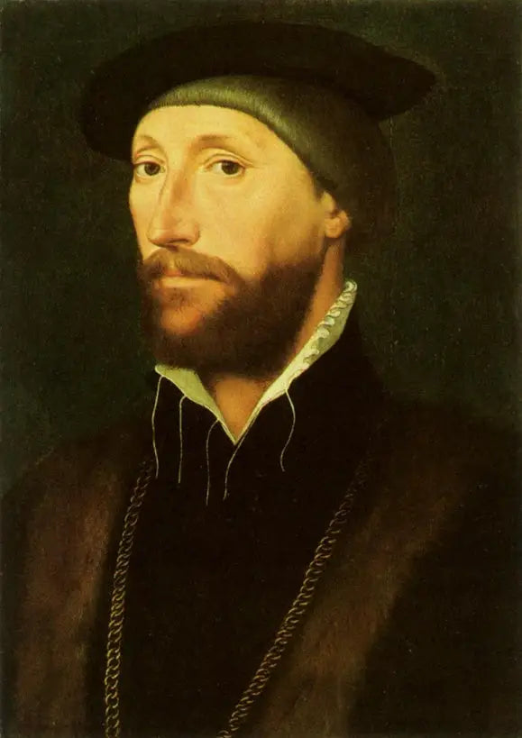 Portræt af Sir Thomas Le Strange - Hans Holbein den Yngre