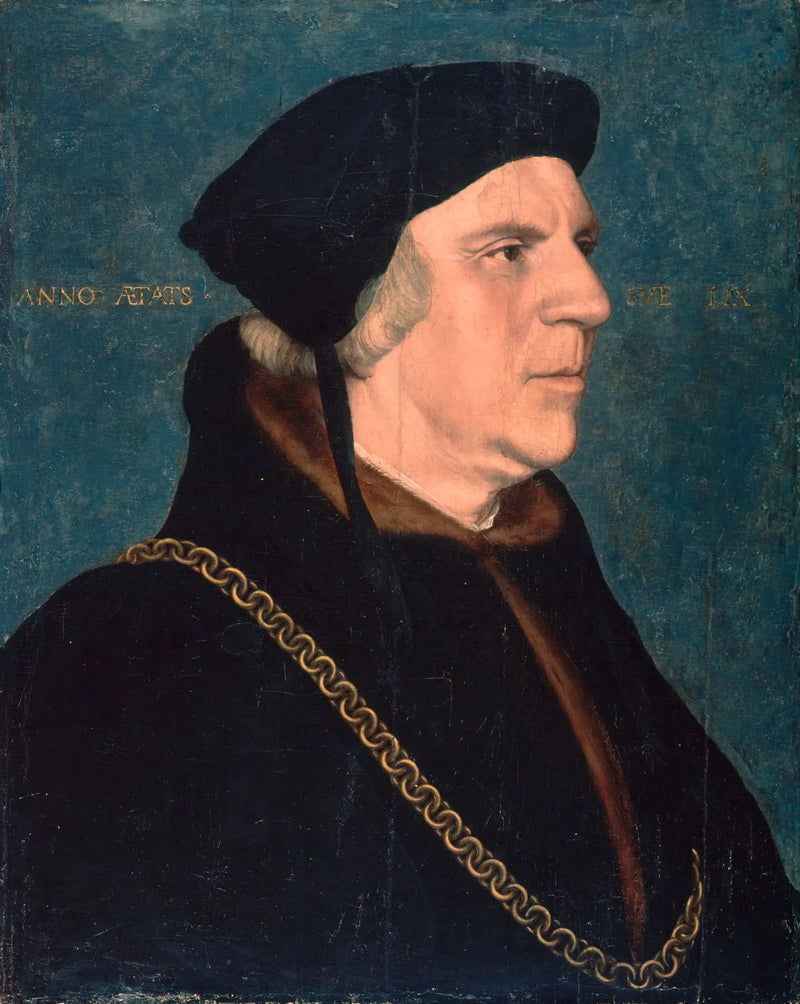 Portræt af William Butts - Hans Holbein den Yngre