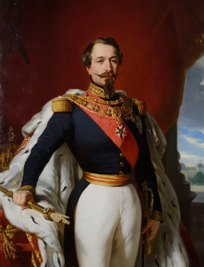 Officiel portræt af Napoleon III - Franz Xaver Winterhalter