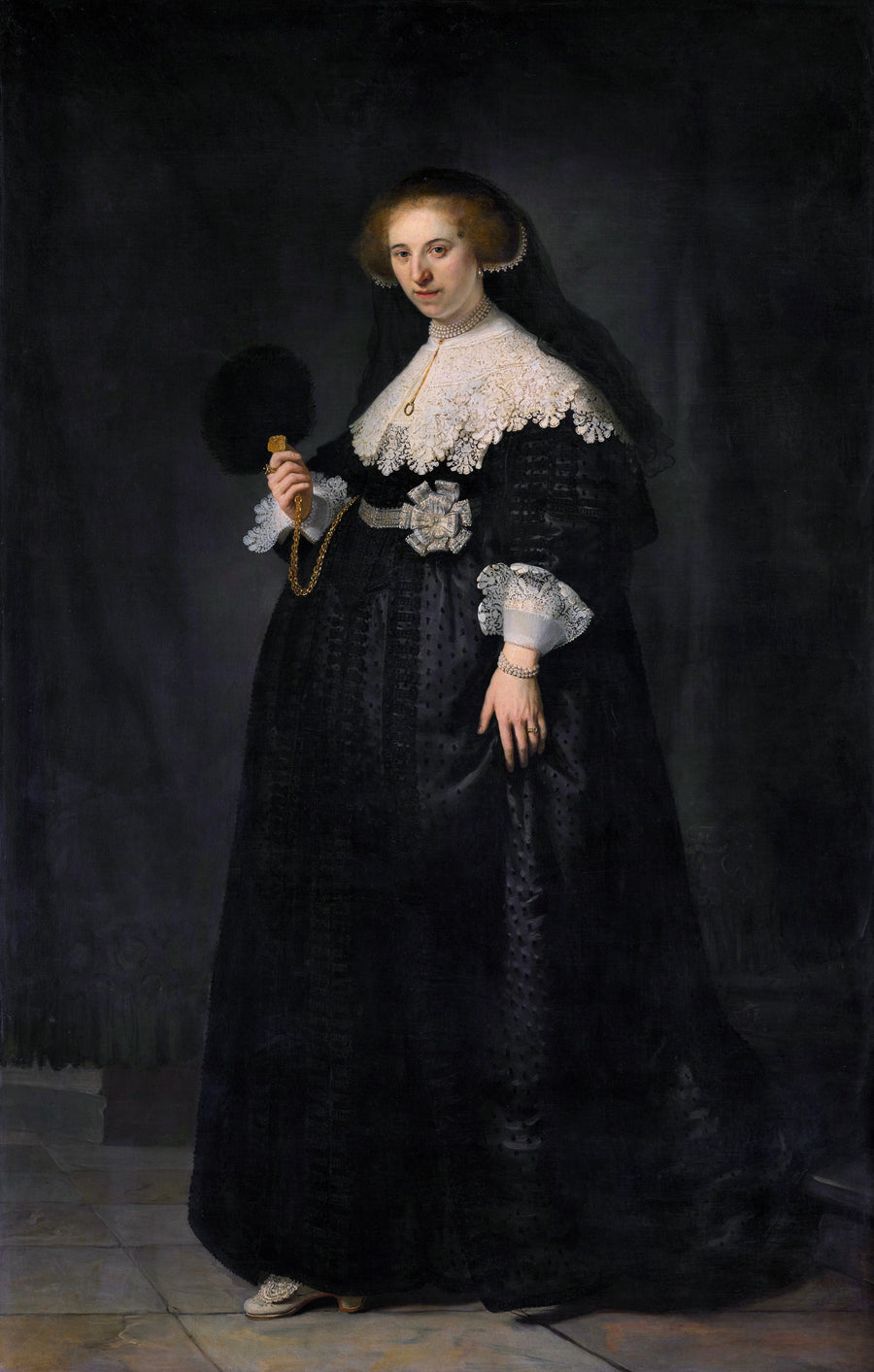 Portræt af Oopjen Coppit - Rembrandt