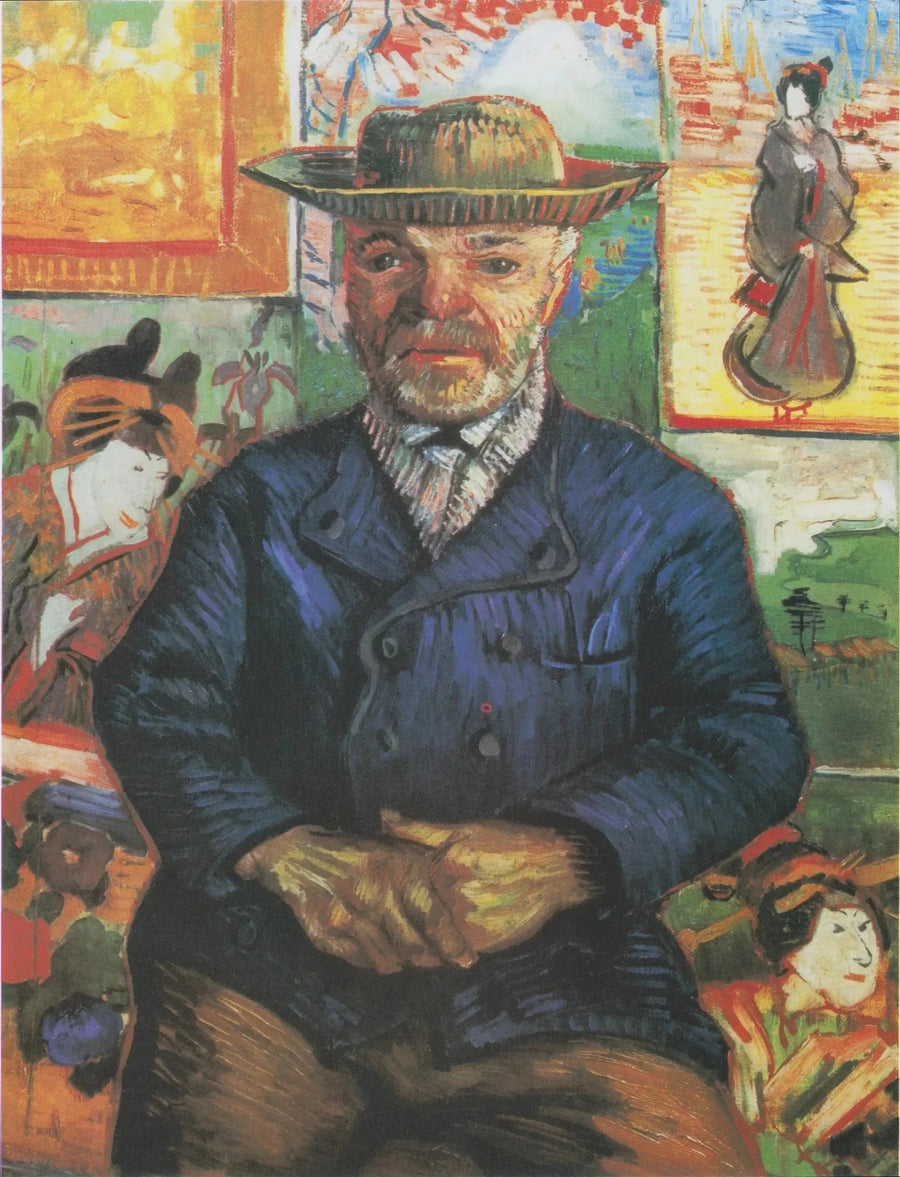 Portræt af Père Tanguy - Vincent van Gogh
