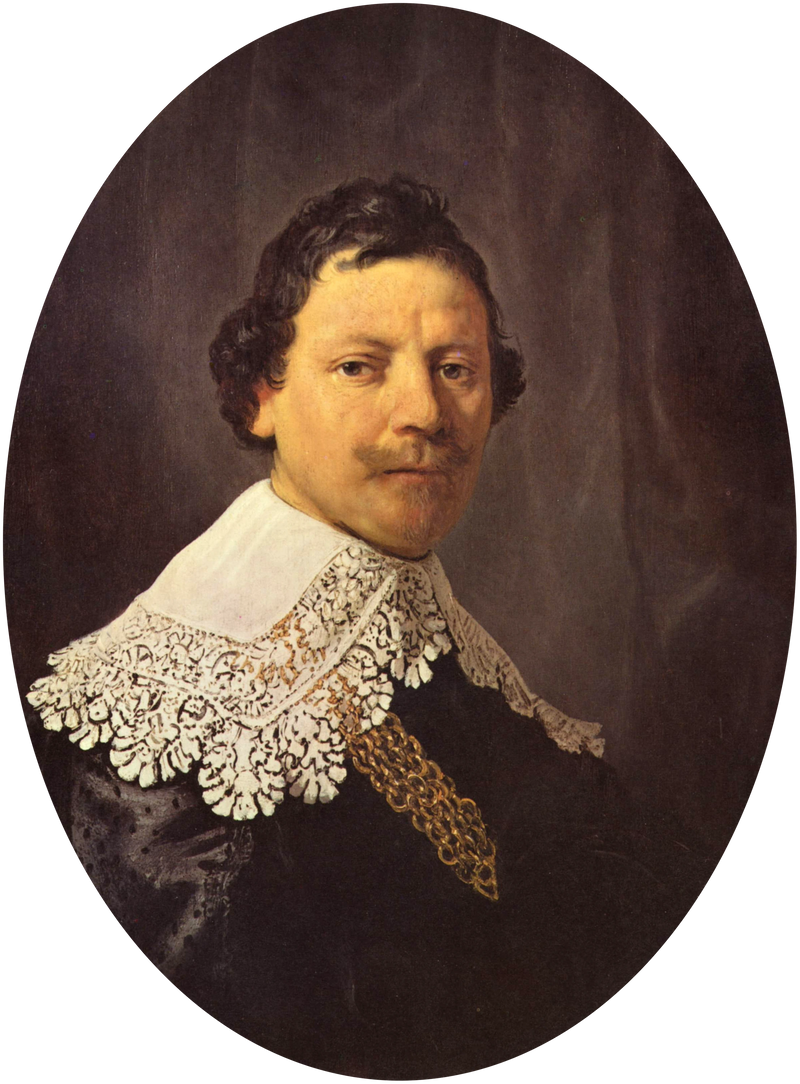 Portræt af Philips Lucasz. (....-1641) - Rembrandt