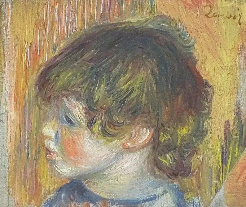 Portræt af Pierre Renoir - Pierre-Auguste Renoir