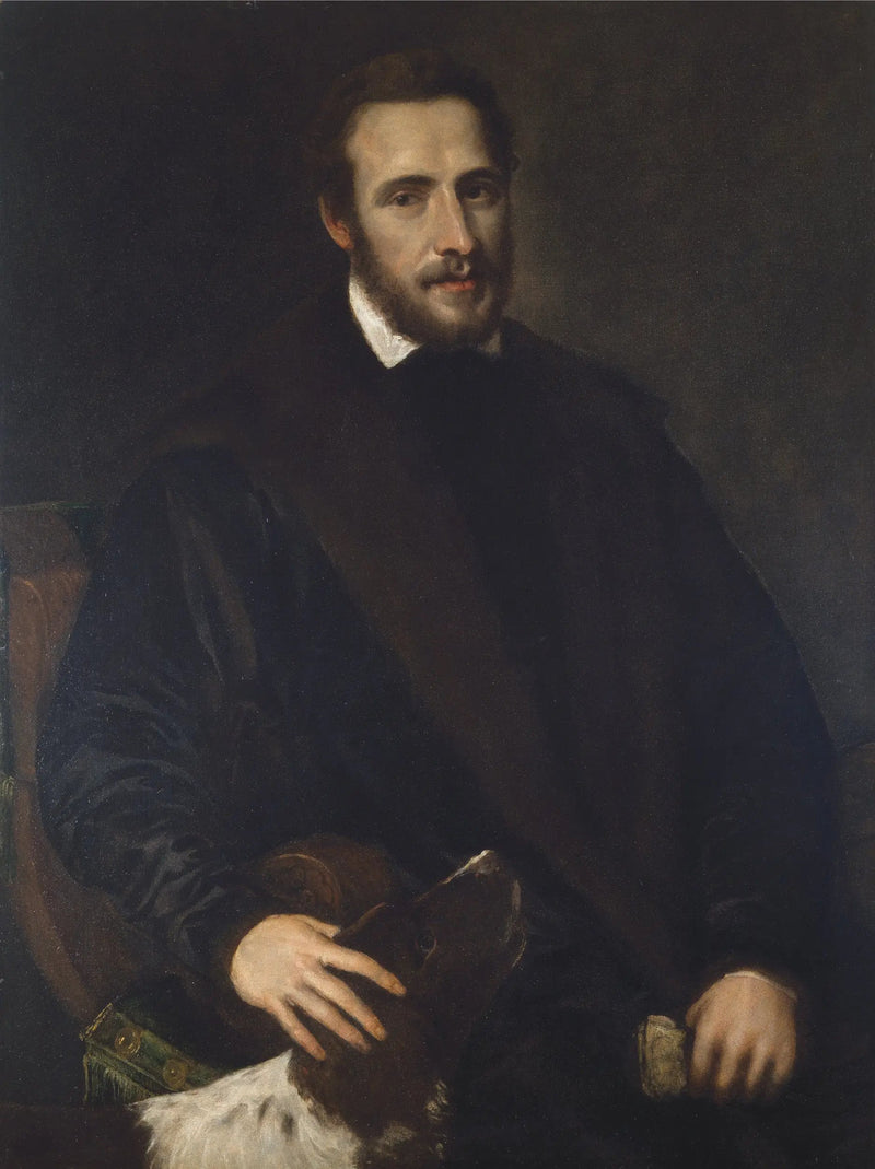 Portrait mulig af Giovanni d'Anna - Titian