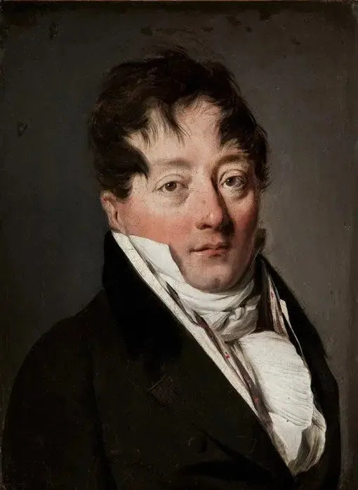 Portrait af Grimod de la Reynière - Louis-Léopold Boilly