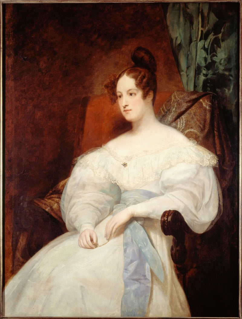 Potentielt portræt af prinsesse Louise d'Orléans - Ary Scheffer