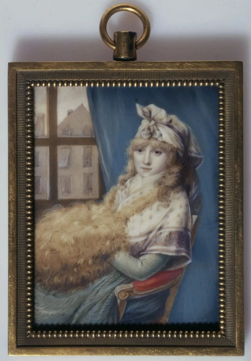 Portrait af Lucile Desmoulins - Louis-Léopold Boilly