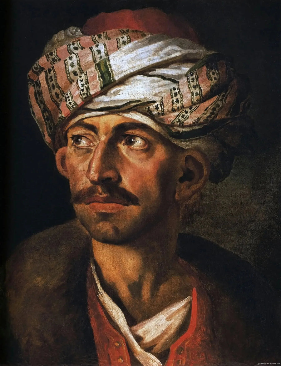 Formodet portræt af Mustapha - Théodore Géricault