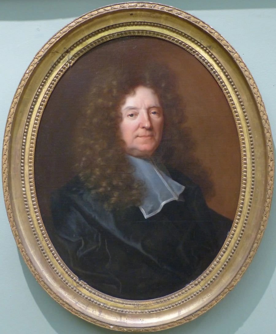 Mistænkt portræt af Charles de Parvillez - Hyacinthe Rigaud