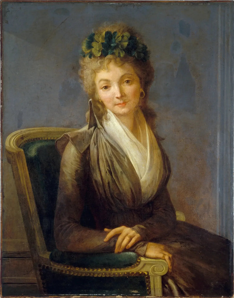 Portræt antaget af Lucile Desmoulins (1771-1794) - Louis-Léopold Boilly