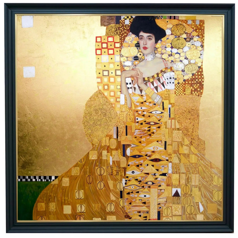 Portræt Genfortolket af Adele Bloch-Bauer af Master Apollon | 200 x 200 cm