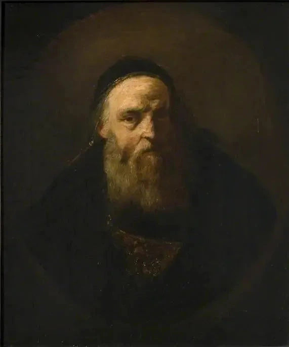 Portræt af en gammel mand (Shylock) - Rembrandt