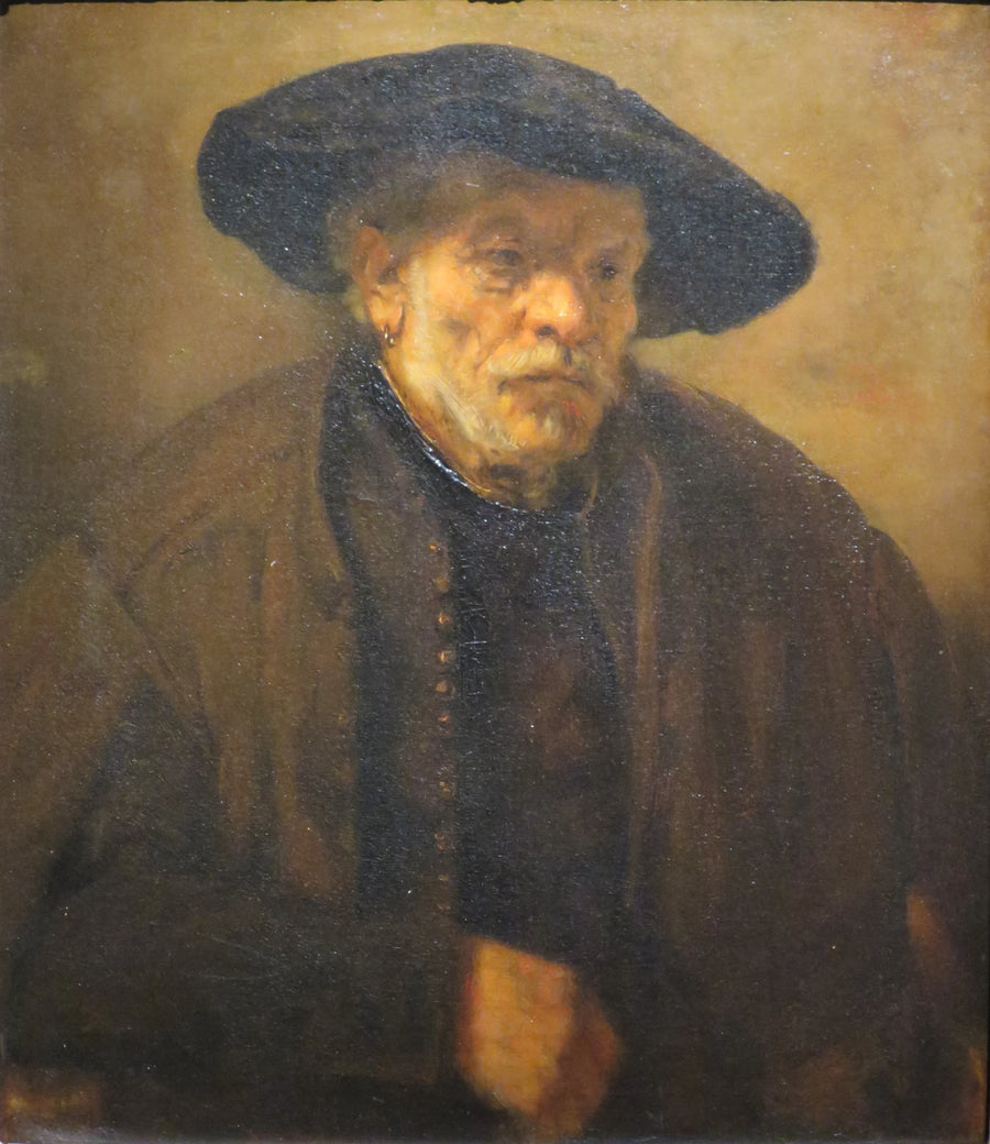 Portræt af en gammel mand. - Rembrandt