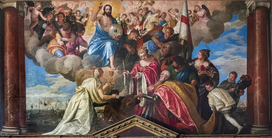 Portræt af doge Sebastiano Venier - Paul Véronèse