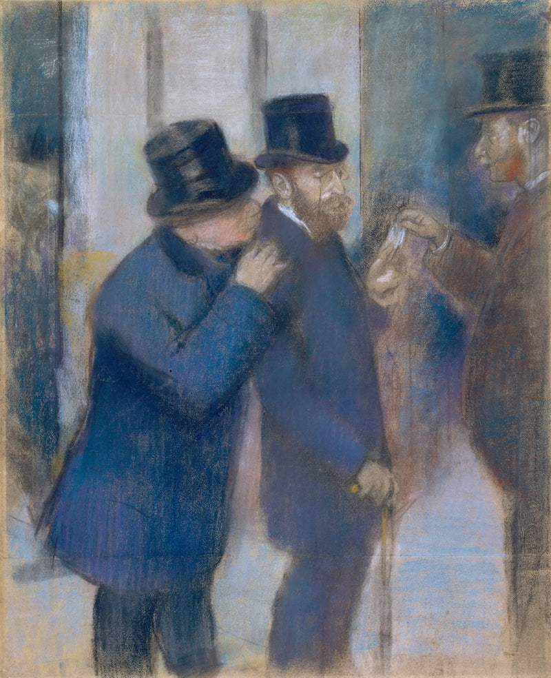 Portrætter på Børsen - Edgar Degas