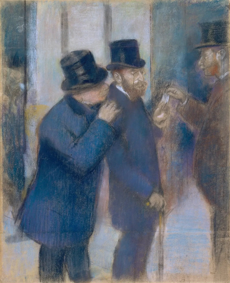 Portrætter på Børsen - Edgar Degas