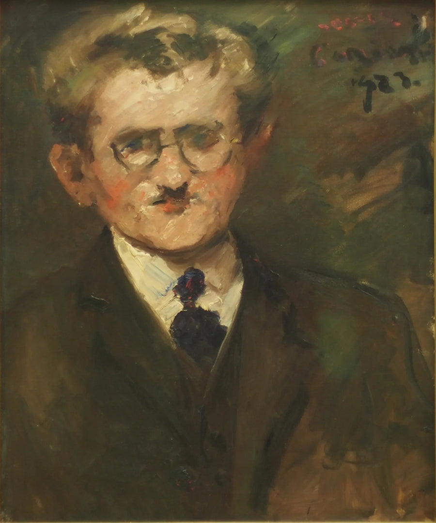 Porträt des Malers Hans Ohmert - Lovis Corinth