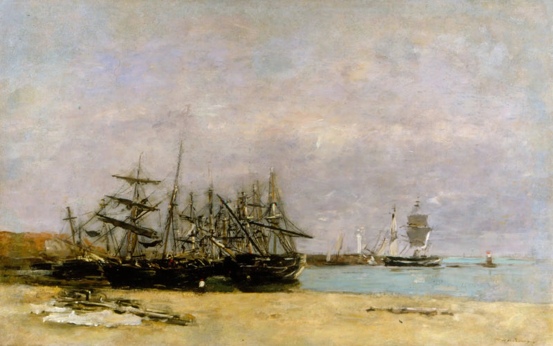 Portrieux - Skibsvrag - Eugène Boudin