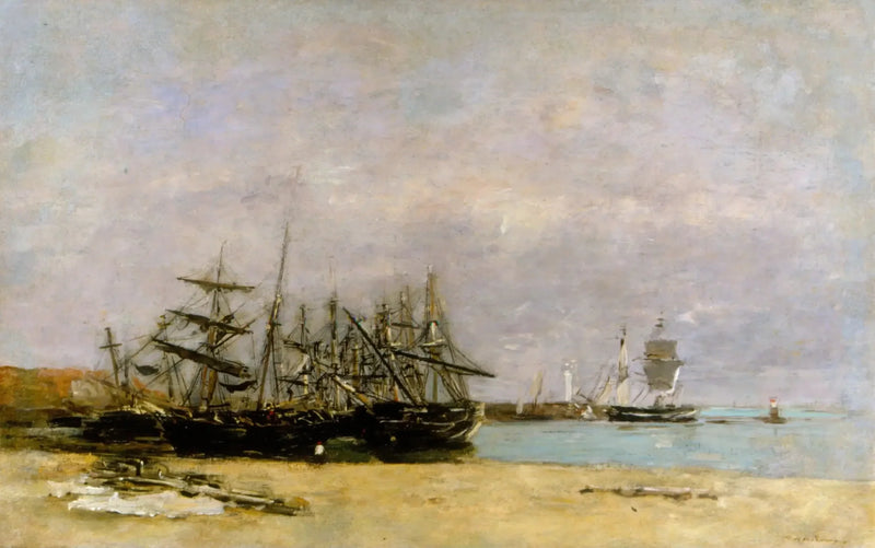 Portrieux - Skibsvrag - Eugène Boudin