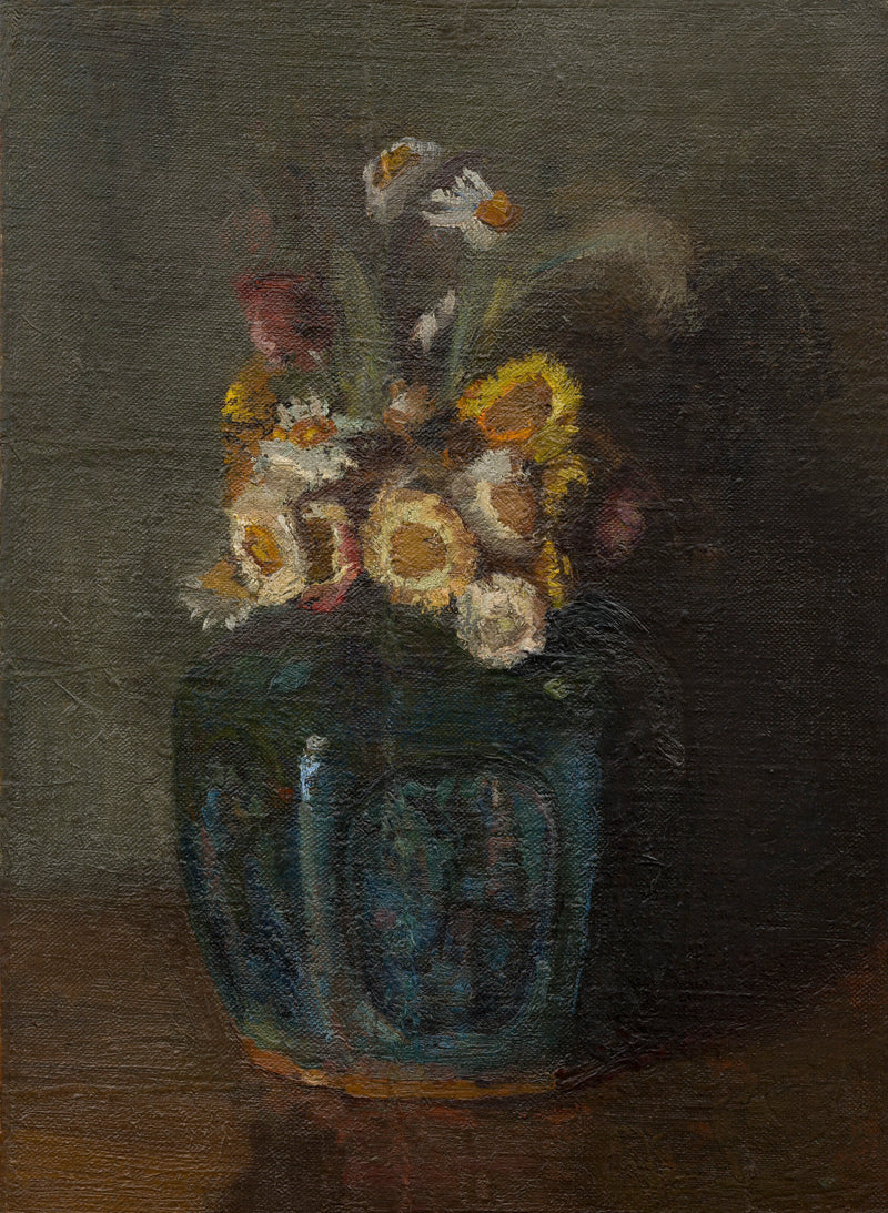 Ingefærkrukke fyldt med krysantemum - Vincent van Gogh