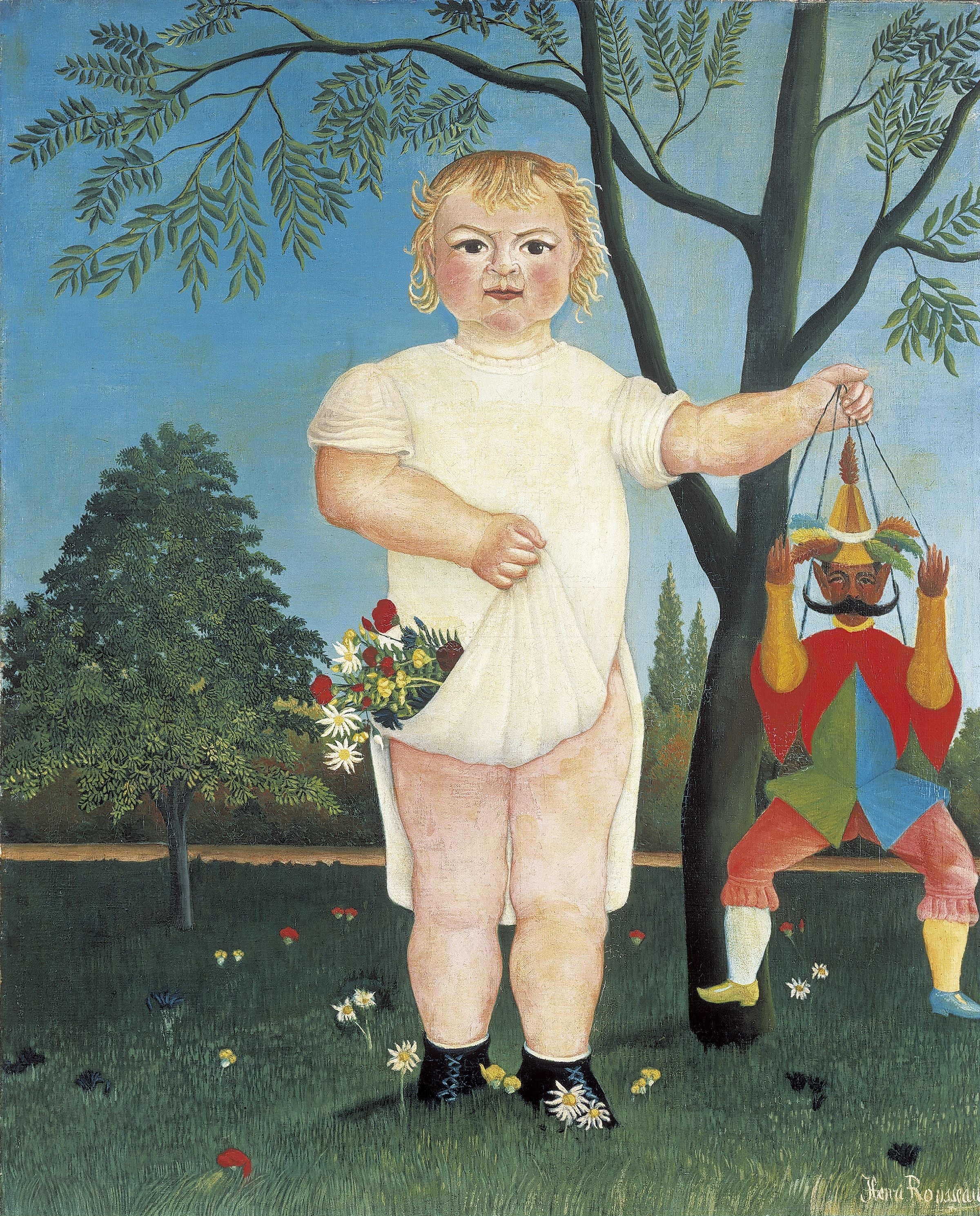 For at fejre baby! - Henri Rousseau
