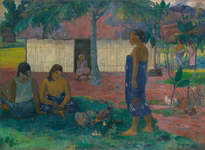 Hvorfor er du vred? - Paul Gauguin