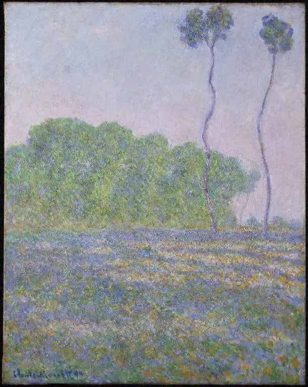 Slette ved Giverny - Claude Monet