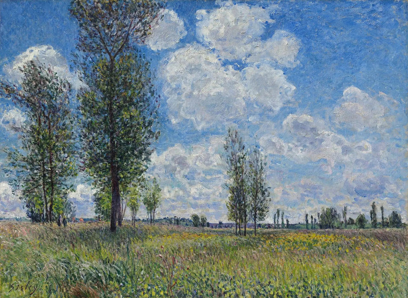Veneux-Nadon Prærien - Alfred Sisley