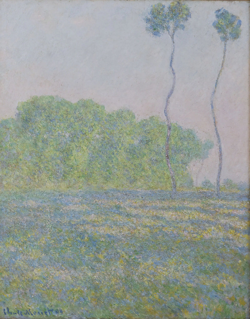 Prærie i Giverny W1368 - Claude Monet