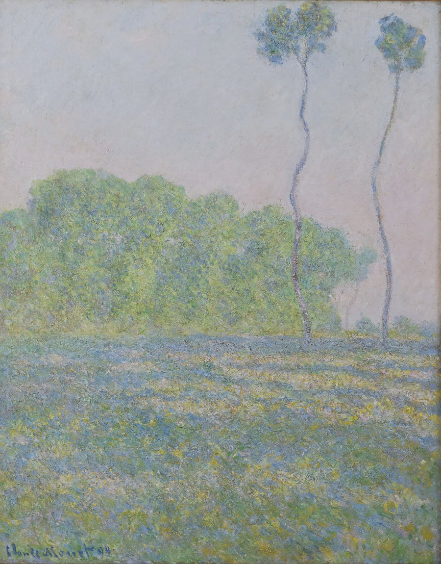 Slette ved Giverny - Claude Monet