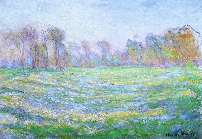Prærie i Giverny W1199 - Claude Monet