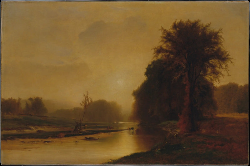 Efterårsenge - George Inness