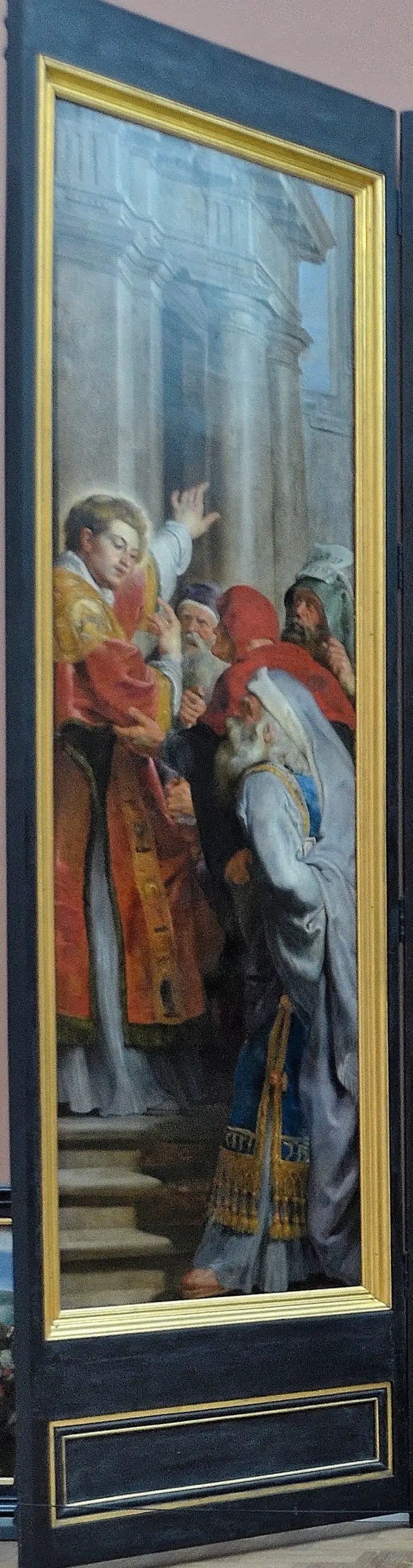 Prædiken af Sankt Stefan - Peter Paul Rubens