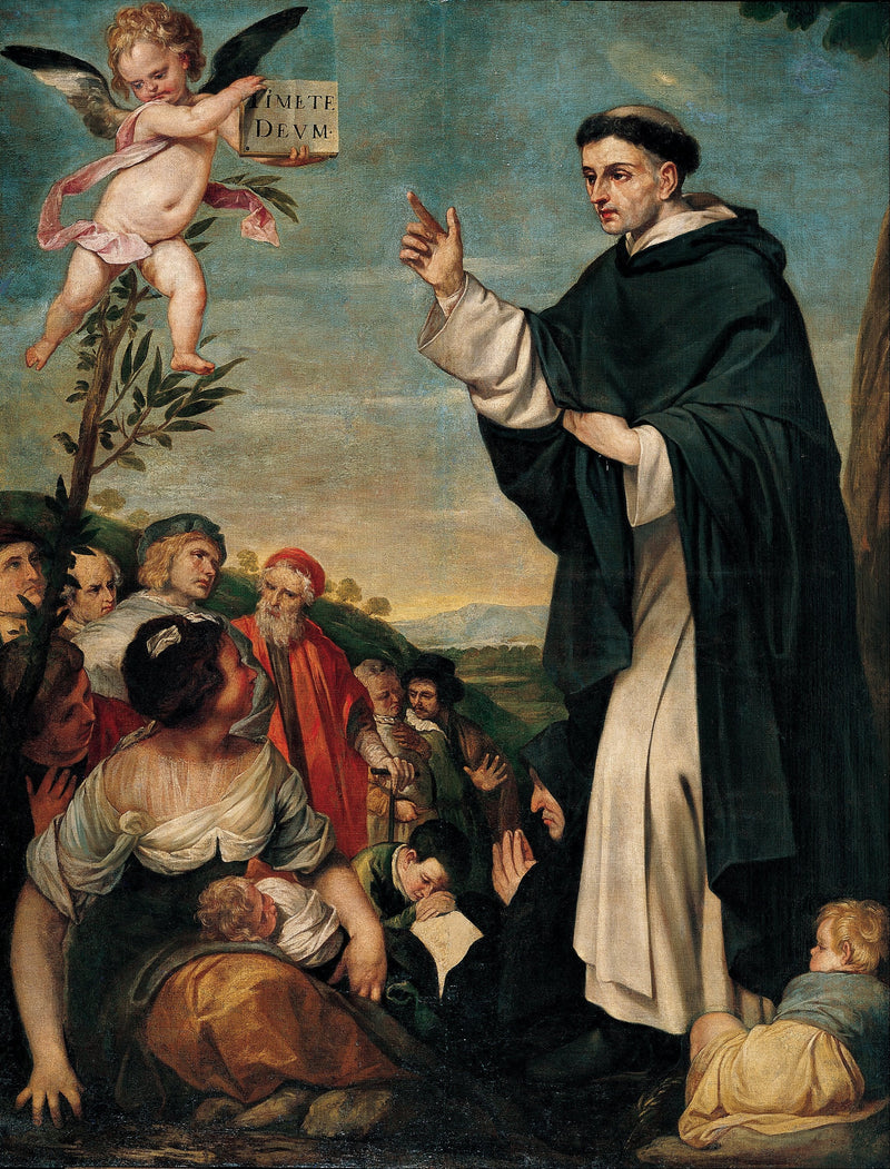 Prædiken af Saint Vincent Ferrier - Alonso Cano
