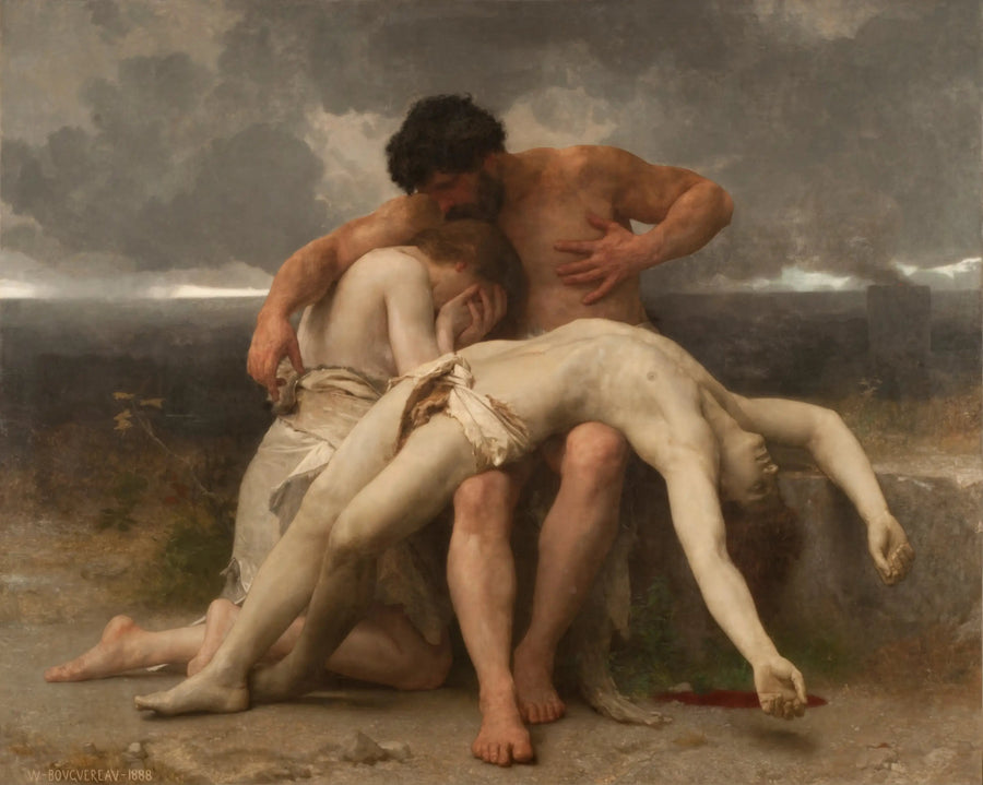 Første Sørgmodighed - Bouguereau