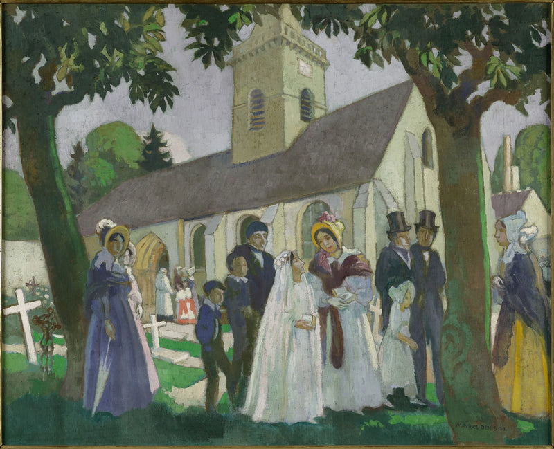 Leopoldines Første Kommunion i Fourqueux - Maurice Denis