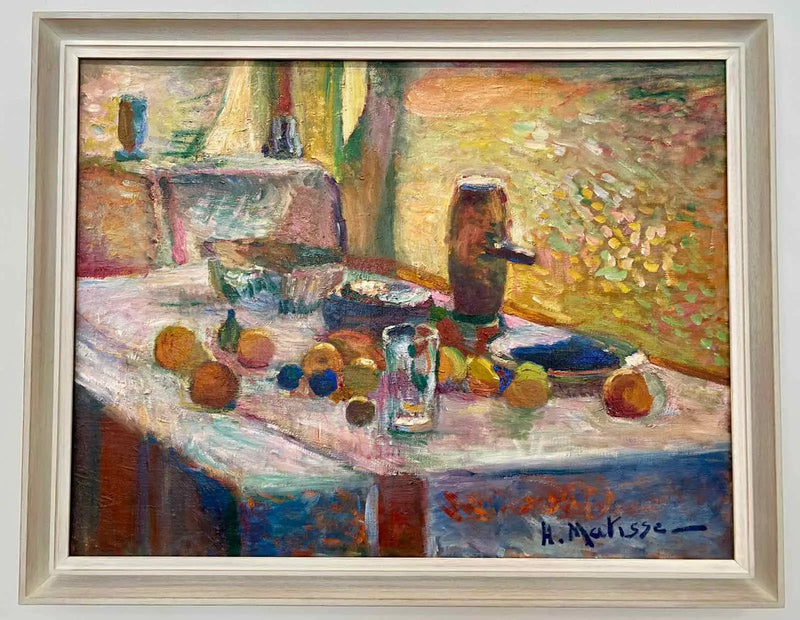 Første orange stilleben - Henri Matisse