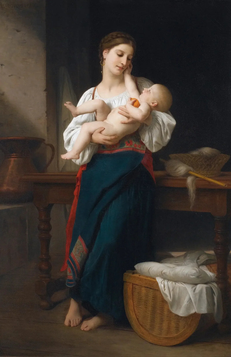 Første Kærkomne - Bouguereau