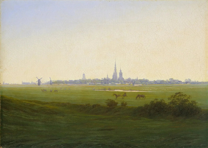 Nær Greifswald - Caspar David Friedrich