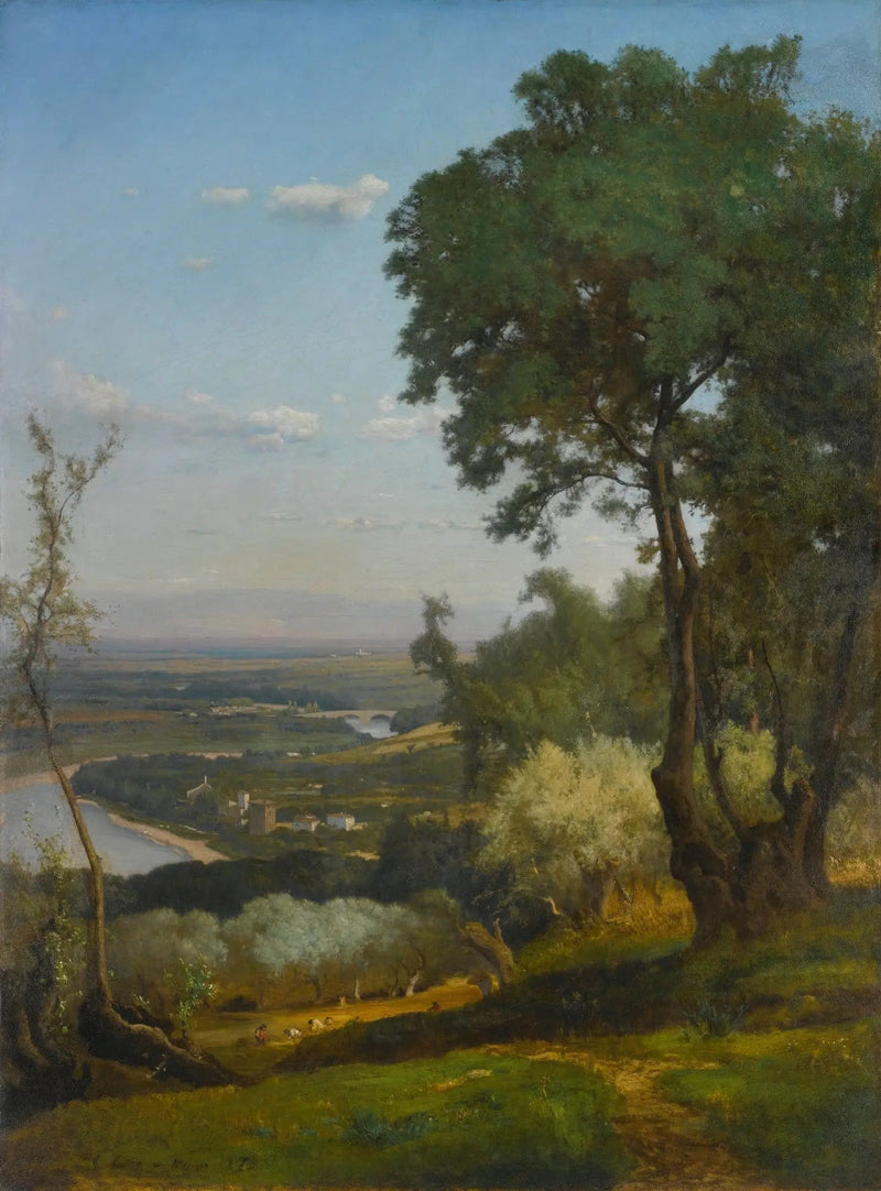 Nær Perugia - George Inness