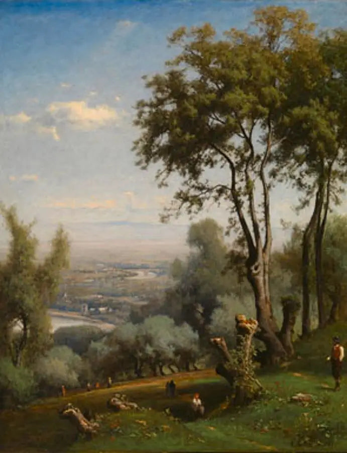 Nær Perugia, Italien - George Inness
