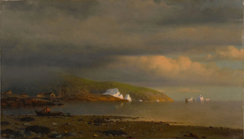 Nær Cap St. Johns, Labrador-kysten - William Bradford